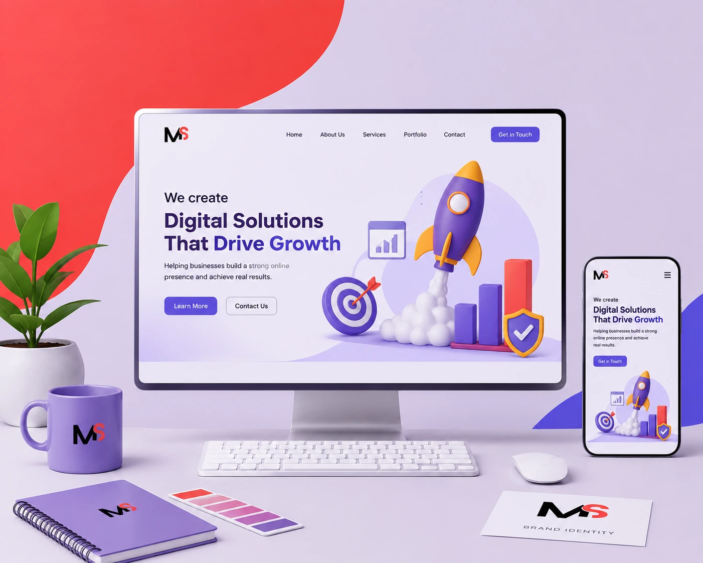 Website design and development service